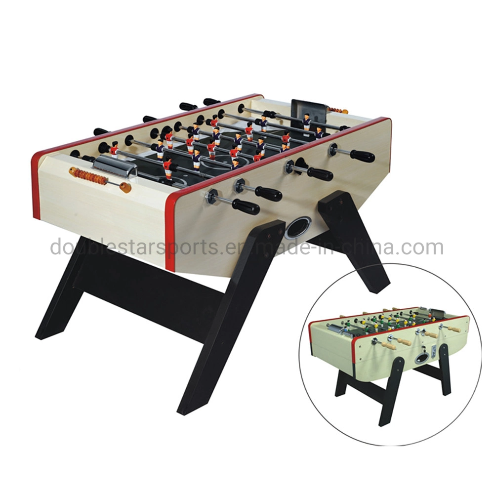 Attractive French Soccer Table Game Table Football Table with Telescopic Rods in China