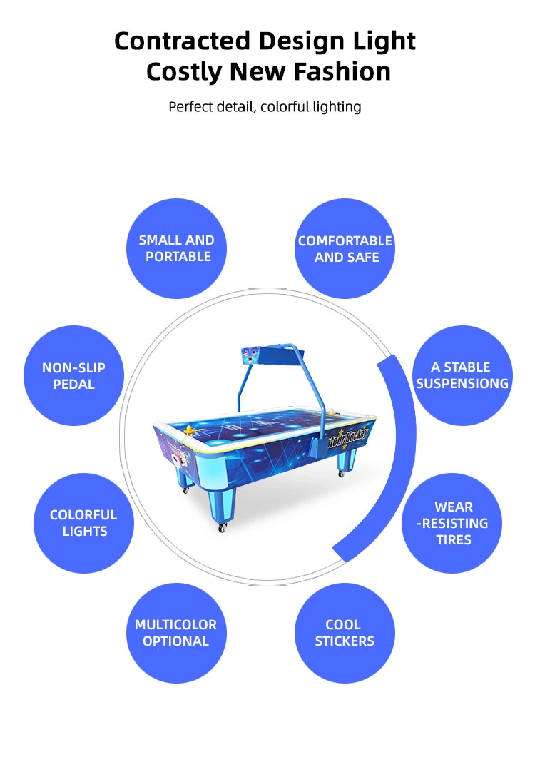 Coin Operated 2 Players Interactive Games Air Hockey Table for Sales