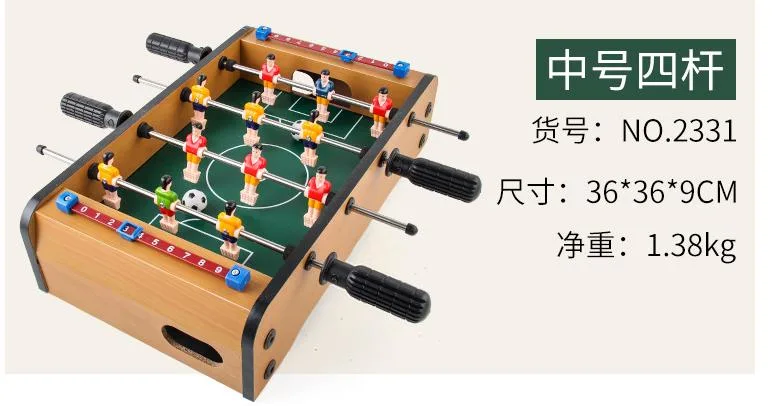 OEM Mini Indoor Wooden Toy Foosball Football Soccer Table