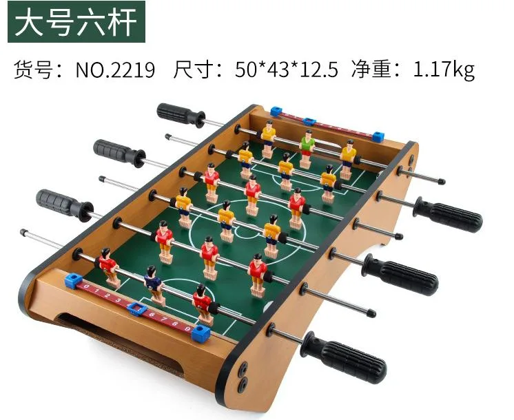 MDF Wooden Table Top Style Soccer Football Foosball Table Made in China