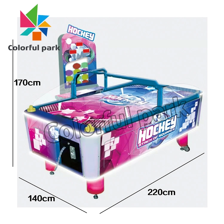 Colorful Park Mini Commercial Game Machine Coin Pusher Game Machine Air Hockey Table for Game Center