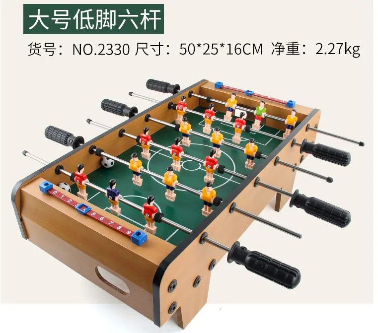 MDF Wooden Table Top Style Soccer Football Foosball Table Made in China